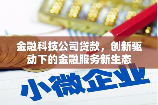 咸宁金融科技公司贷款，创新驱动下的金融服务新生态