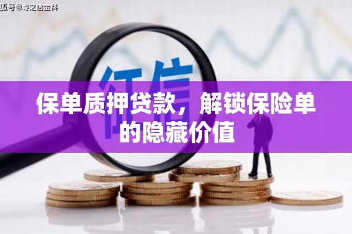 咸宁保单质押贷款，解锁保险单的隐藏价值