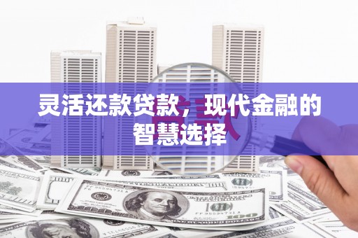 咸宁灵活还款贷款，现代金融的智慧选择