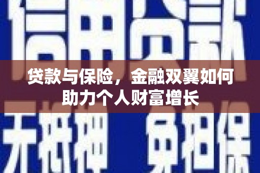 咸宁贷款与保险，金融双翼如何助力个人财富增长