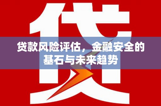 咸宁贷款风险评估，金融安全的基石与未来趋势