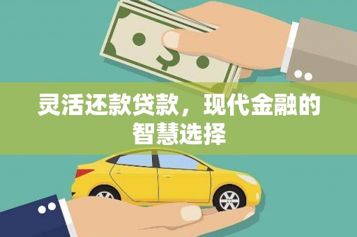 咸宁灵活还款贷款，现代金融的智慧选择