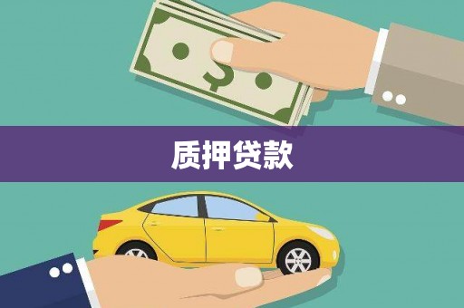 咸宁质押贷款