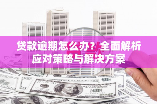 咸宁贷款逾期怎么办？全面解析应对策略与解决方案