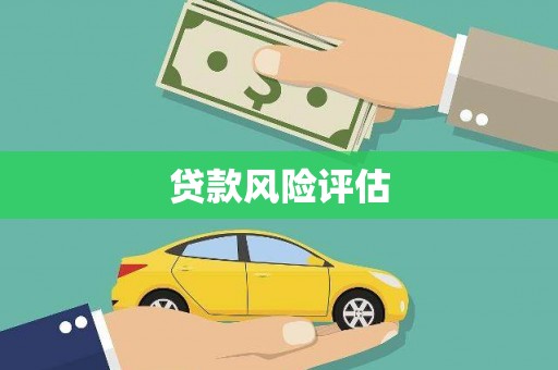 咸宁贷款风险评估