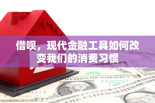 咸宁借呗，现代金融工具如何改变我们的消费习惯