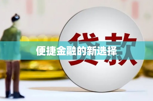 咸宁便捷金融的新选择