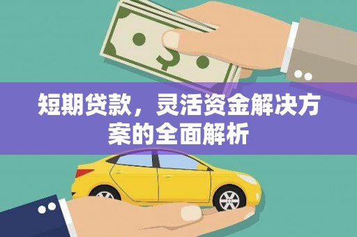 咸宁短期贷款，灵活资金解决方案的全面解析