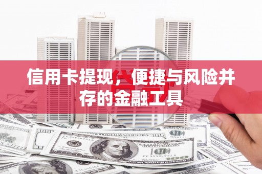 咸宁信用卡提现，便捷与风险并存的金融工具