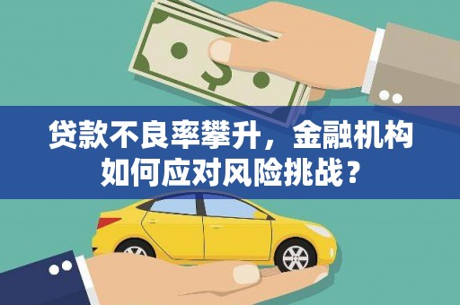 咸宁贷款不良率攀升，金融机构如何应对风险挑战？