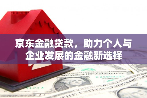 咸宁京东金融贷款，助力个人与企业发展的金融新选择