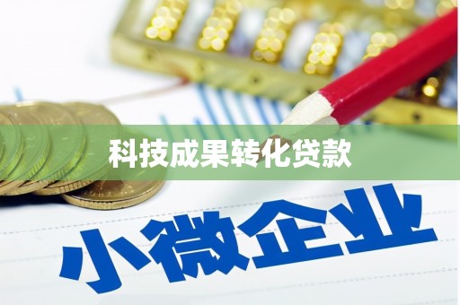 咸宁科技成果转化贷款