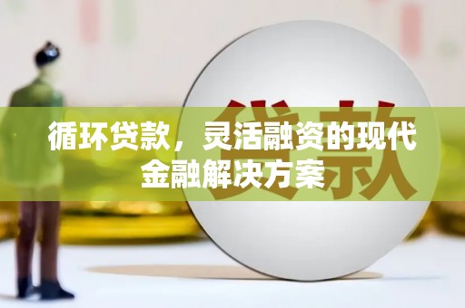 咸宁循环贷款，灵活融资的现代金融解决方案
