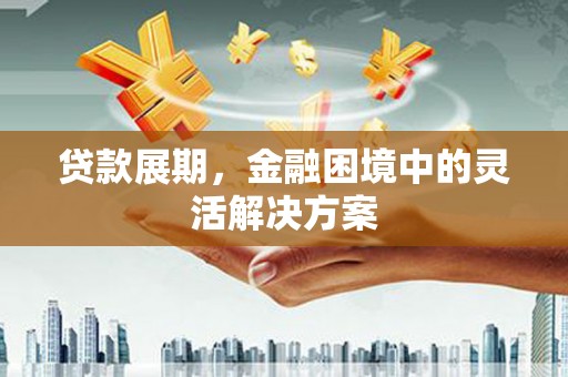 咸宁贷款展期，金融困境中的灵活解决方案