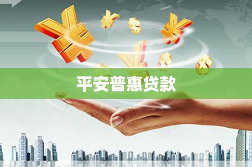 咸宁平安普惠贷款