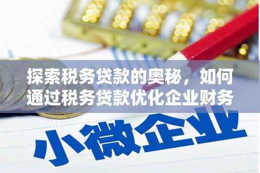 咸宁探索税务贷款的奥秘，如何通过税务贷款优化企业财务