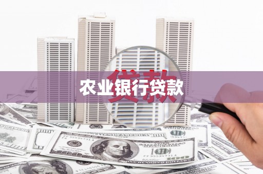 咸宁农业银行贷款