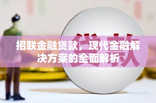 咸宁招联金融贷款，现代金融解决方案的全面解析
