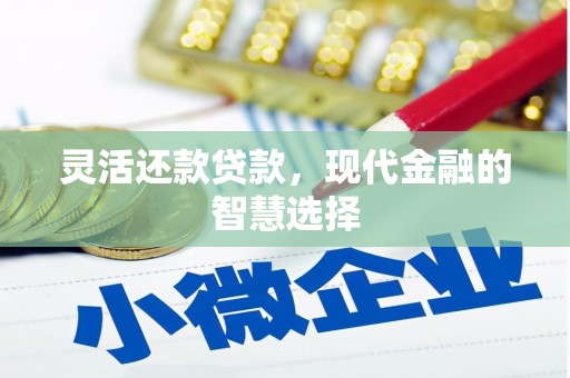 咸宁灵活还款贷款，现代金融的智慧选择