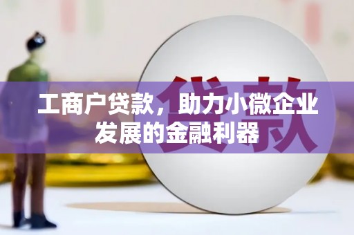 咸宁工商户贷款，助力小微企业发展的金融利器