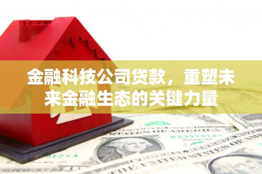 咸宁金融科技公司贷款，重塑未来金融生态的关键力量