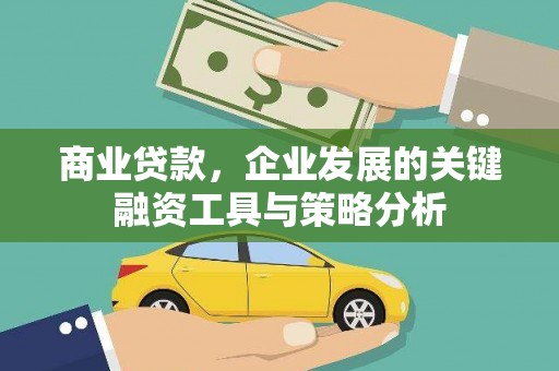 咸宁商业贷款，企业发展的关键融资工具与策略分析