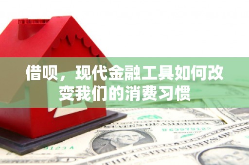 咸宁借呗，现代金融工具如何改变我们的消费习惯