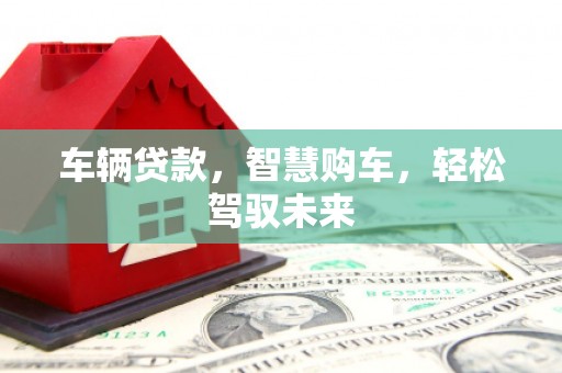 咸宁车辆贷款，智慧购车，轻松驾驭未来