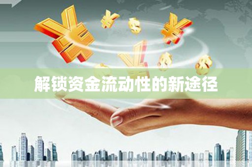 咸宁解锁资金流动性的新途径